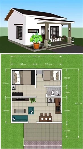 🌿Compact living, maximized space! This efficient design proves that small can be stylish and functional. #compactliving #smallhome #efficientdesign 🌿 #dreamhouse 🏡ℂ𝕋𝕋𝕆💚 | Dream House