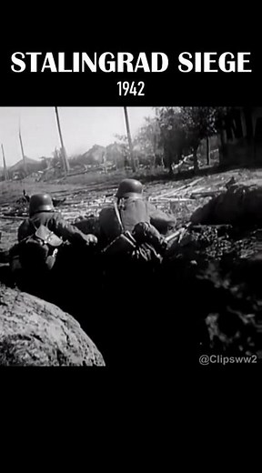 WW2: Stalingrad Siege | Battle Footage | Real Sound #ww2 #military #history #army