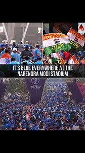 4.8K views · 57 reactions | Sea of Blue at Narendra Modi Cricket Stadium! | Vtrakit | Facebook