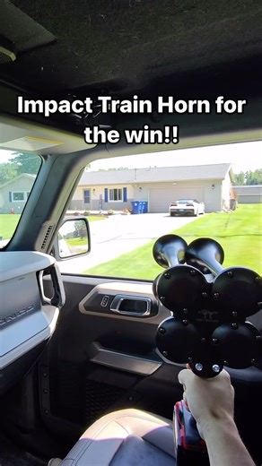 6K views · 4.5K reactions | Definitely louder than a car horn! | Impact Train Horns | Facebook