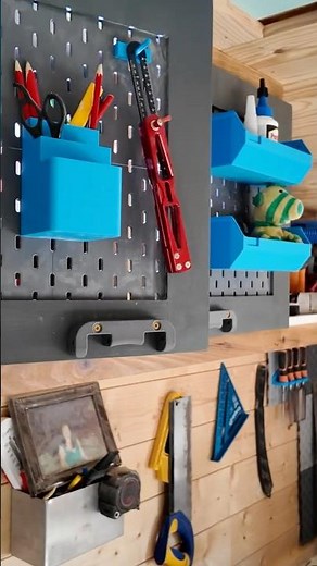 3D Printer Workshop Storage Doors #woodworking