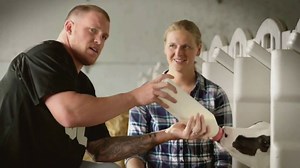 Land O'Lakes TV Spot, 'Farm Bowl: Baby Cows' Featuring Kyle Rudolph