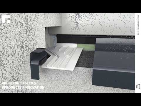 GUTMANN DELTA drainage module - for a watertight window sill connection
