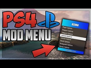 *NEW* GTA 5 ONLINE How to Install A PS4 Mod Menu 1.52! (GTA 5 Online Working Mod Menu PS4 8.00!)
