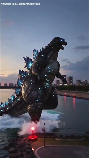 GODZILLA: AI CREATES VIRAL MONSTER.😱🔥