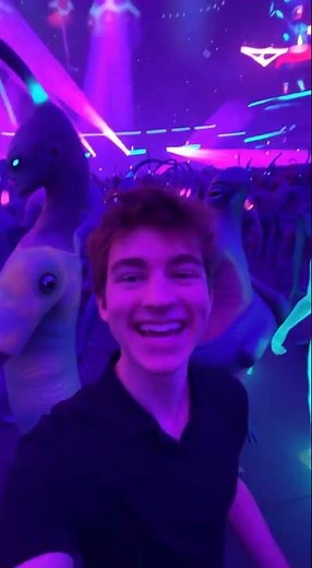 Teleported to an Alien Concert in Space!