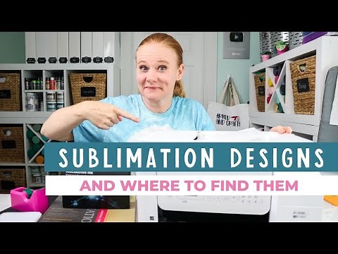 Where To Find Sublimation Designs: My Favorite 5 Image Sources