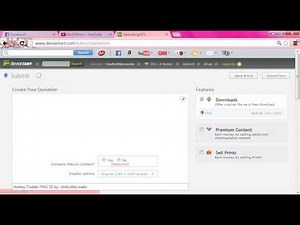 +How To Submit Deviation on DeviantART.com?!