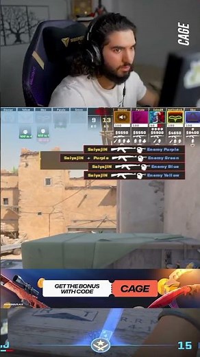 ScreaM speedrunning the round ⚡ #cs2 #counterstrike2 #twitchclips