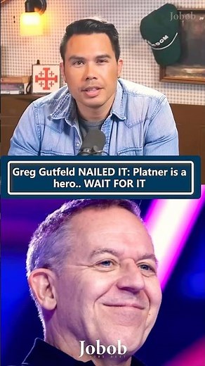 Greg Gutfeld NAILED IT Platner is a hero WAIT FOR IT