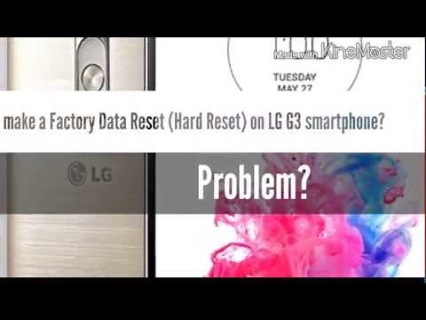 Hard Reset Factory Reset LG G3