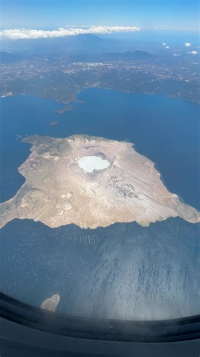 Spectacular Taal Volcano Eruption: Majestic View and Stunning Footage
