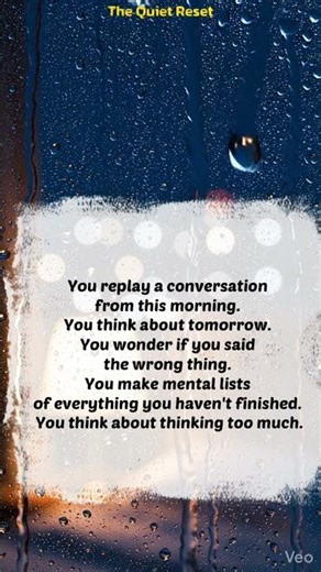 Why Your Brain Turns ON the Second You Try to Sleep #overthinking #sleeptips