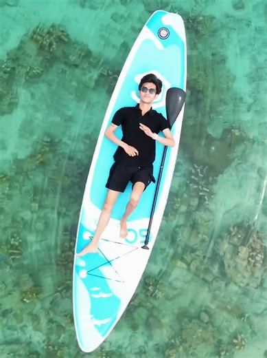 Paddle Board Depan Prince john dive emang gk ada obat.. #sulteng #morowali #paddleboardpalu #princejohndiveresort #tanjungkarang