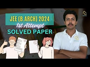 JEE Paper 2 (B.Arch) 2024 Question Paper with solutions