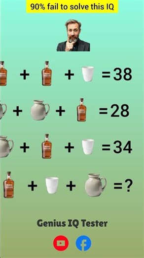 Viral Bottle, Cup, Jug IQ Puzzle! Can You Solve It? 🧠