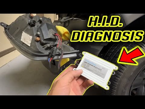 How to Diagnose & Fix HID Headlight Bulbs Ballast Not Working