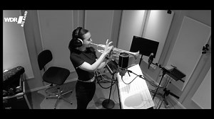 This last week we've been rehearsing and recording music by and with the Spanish trumpet player/singer Andrea Motis, with Michael Mossman in front of the band, as well as providing the arrangements. here's a clip from last weeks rehearsals, "Tabacaria", based on a poem by Fernando Pessoa, with music by Joan Mar Sauqué Vila. It features Andrea on vocals and trumpet, Billy Test on piano, and Johan Hörlén on alto sax. recorded live in Studio 4 with Mike Mossman conducting. --// "Tabacaria" (Fernand