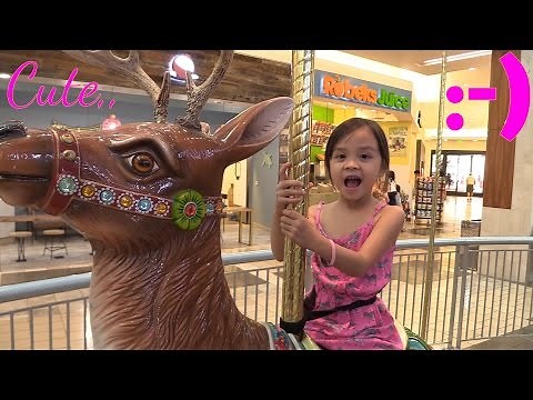 Indoor Playground! Kiddie Carousel Ride, Choo Choo Train Ride and More Playtime Fun!