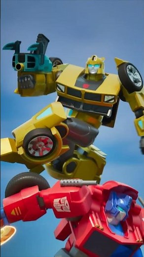 Crate Drop Battle | Transformers: CYBERWORLD | Transformers Official