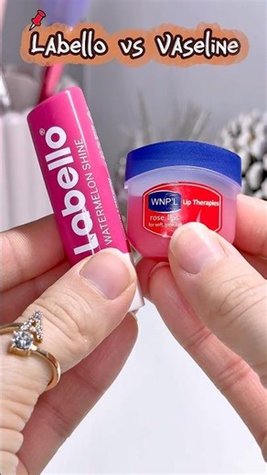 Which one would you prefer💖 #labello #vaselineliptherapy #lipbalm #viral #makeup