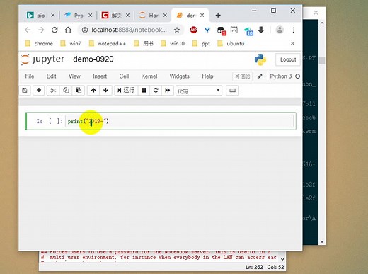 【演示】jupyter notebook配置工作目录