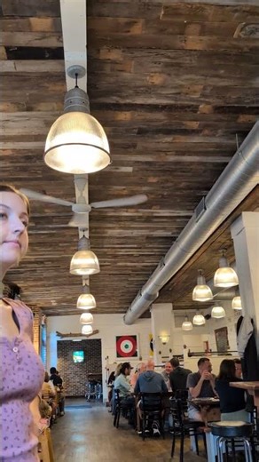 Industrial Ceiling Fans in a Restaurant # #ceilingfan