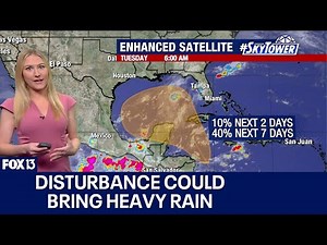 Tropical disturbance could develop and move into Gulf