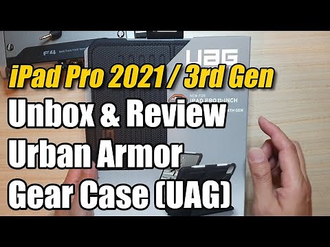 Unboxing & Review of Urban Armor Gear Case UAG For iPad Pro 2021 / 3rd Gen