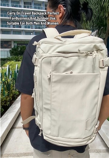 Bagsmart's Versatile Waterproof Blast Quick Access 28| Carry On Travel Backpack Perfect For Business And Outdoor Use, Suitable For Both Men And Women #backpack #smartbag #bag #foryou #bagsmart