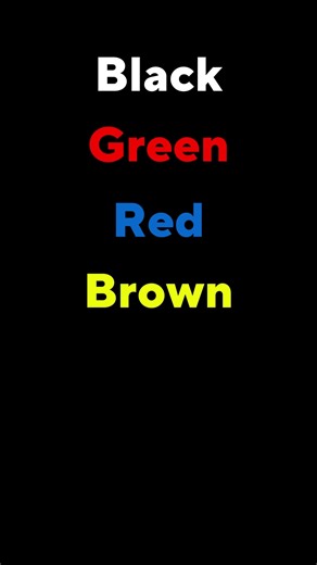 The Color Challenge: Prove Your Brain is Still Sharp