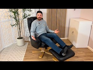 Swivel Recliner Chair with Ottoman—Modern Design, 360° Comfort & Space-Saving Style for Living Room