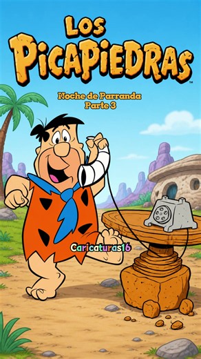 Los Picapiedras: Noche de Parranda #lospicapiedras #serieanimada #caricaturas #caricaturasdelainfancia #cartoons