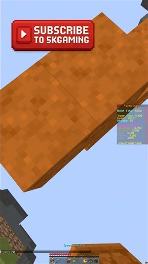 INSANE GOD BRIDGE in Minecraft