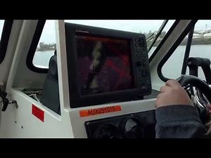 Furuno radar MFD12s with FLIR and Standard Horizon