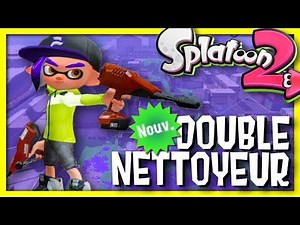 DOUBLE CLEANER - New weapon in Splatoon 2