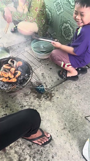 Grilled shrimp, okay? #funny