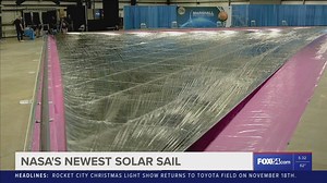 Nasa's new Solar Sail will help explorers go further into space