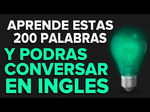 ✅ MEMORIZA Estas 200 PALABRAS y Podrás CONVERSAR en INGLES Como NATIVO 😮🧠 (Voz Inglés y Español) 🎧