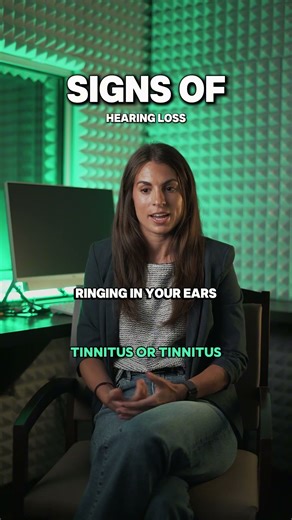 signs of hearing loss