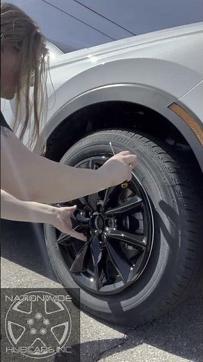 Installing 2026 Honda CRV EX ONLY Black 18" Wheel Skins Snap On Rim Covers Hub Caps 8665GB