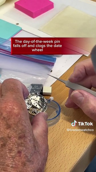 Mechanical Watch Repair: How to Fix a Jammed Cam