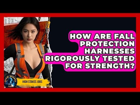 How Are Fall Protection Harnesses Rigorously Tested For Strength? - High Stakes Jobs
