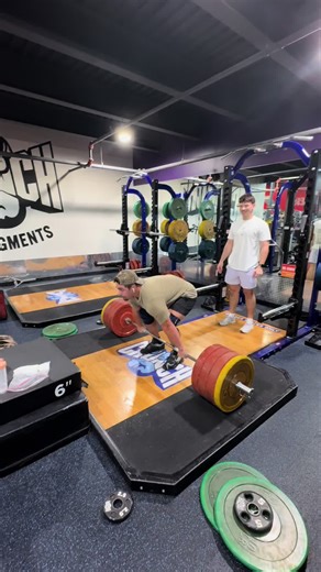 365lbs Olympic Lifting Challenge at the Gym