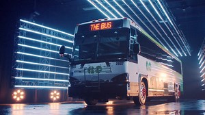 22K views · 256 reactions | It’s like the self-driving car is already here. Read, sleep, watch and text. Experience. The Bus. From GO. #GOxAutoShow | GO Transit | Facebook