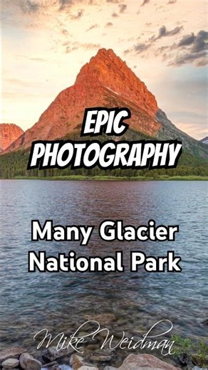 The Magic of Many Glacier | Grinnell Point - Photography @ Glacier National Park #glacier #grinnell