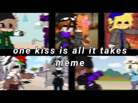 one kiss is all it takes meme || Gacha Club Piggy