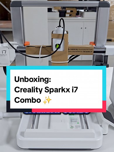 Unboxing Creality SparkX i7 Combo 🔥 Descubre lo fácil que es armar y empezar a usar una impresora 3D con la nueva Creality SparkX i7 Combo. Diseñada para que cualquiera pueda entrar al mundo de la impresión 3D sin complicaciones, ofrece una configuración rápida y una experiencia ideal para principiantes y nuevos makers. ¡Consíguela en Homemaker 3D y comienza a crear sin límites! 🚀 📱 980 664 351 📍Pasaje Sucre 195, Ate (frente a Wong de Av. La Molina) 🌐 www.homemaker3d.com 📦 Envíos a todo el