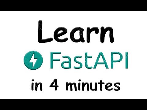 How to learn FastApi in 4 minutes😲😲😲