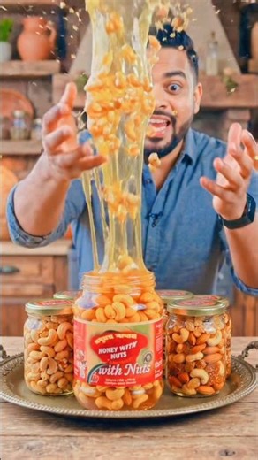 Healthy modhumoy delicious honey nuts food #delecious #food #healthy #honey
